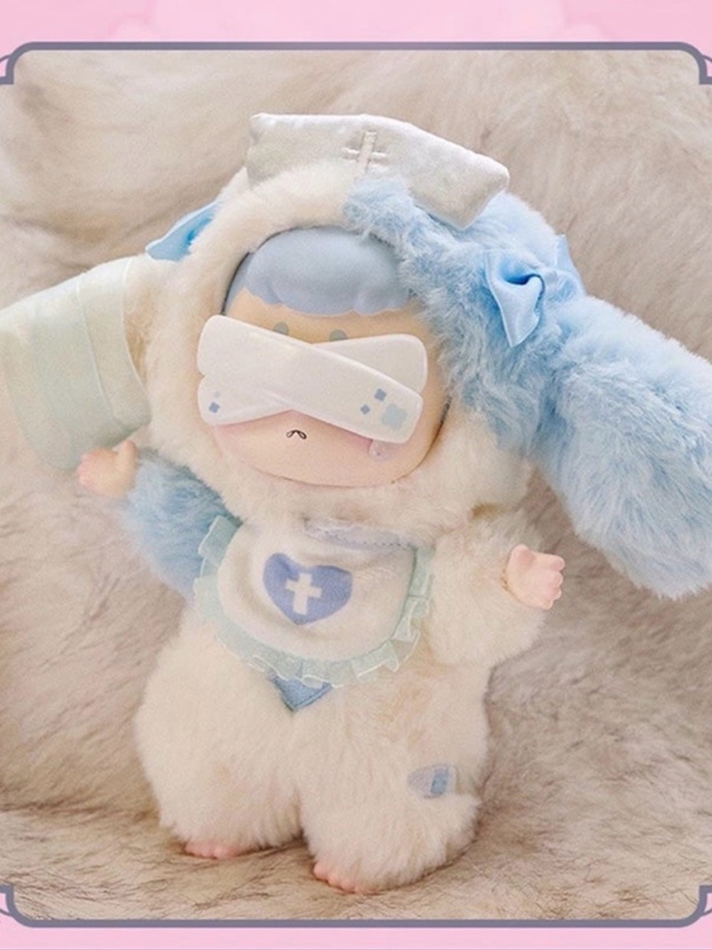 KASA HEALING BUNNY 🩵🩹 Blind Box Wonderful Dream Series Bag Charm Keychain Plush - Picture 3 of 16